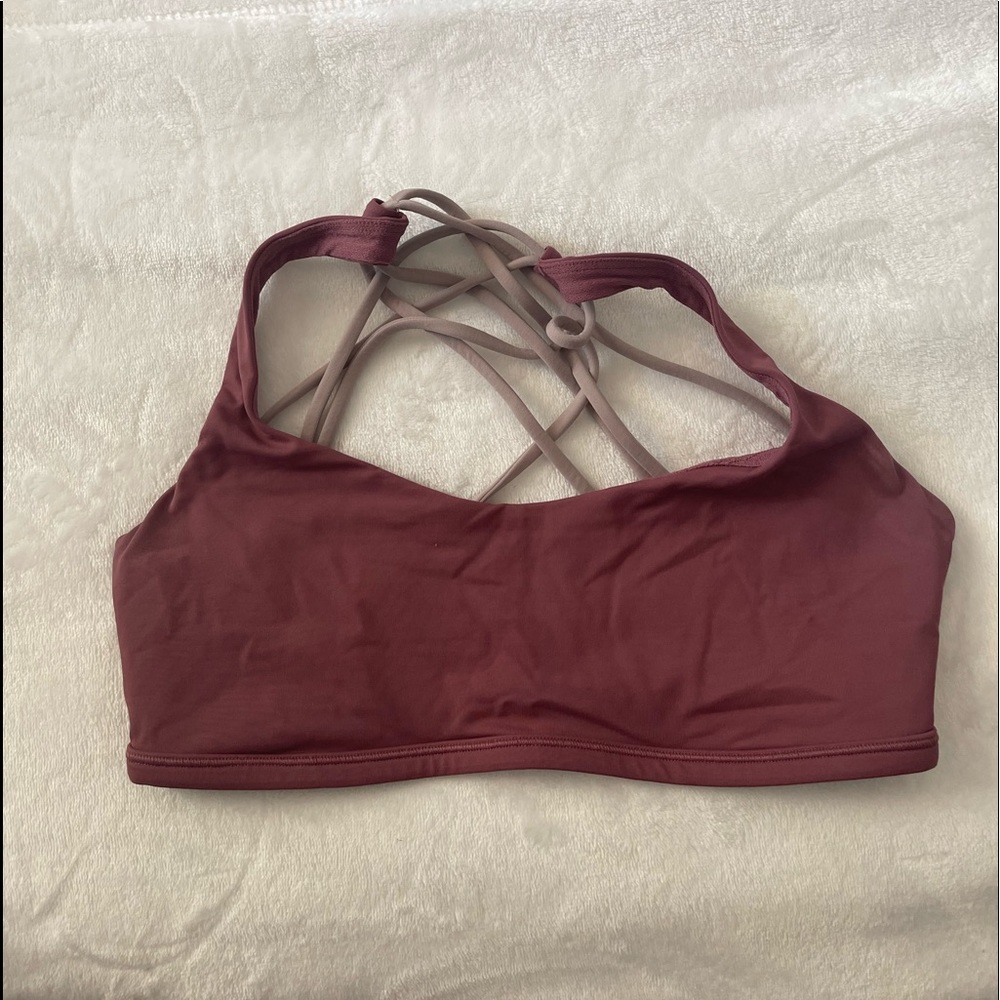 Lululemon strappy bra size 8